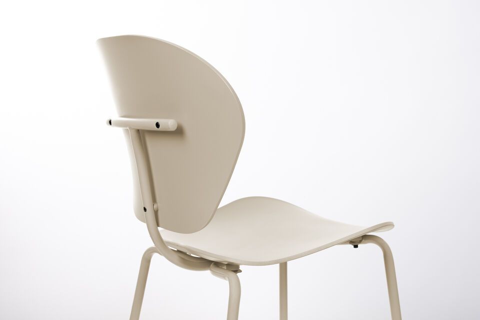 Chaise en plastique recyclé brun The Ocean - 9