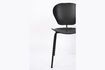 Miniature Chaise en plastique recyclé noir The Ocean 8