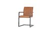 Miniature Chaise en polyurethane cognac Bas 2