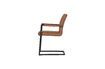 Miniature Chaise en polyurethane cognac Bas 3