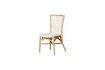 Miniature Chaise en rotin beige Croisillons 5