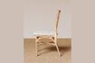 Miniature Chaise en rotin beige Croisillons 4