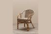 Miniature Chaise en rotin beige Moorea 1