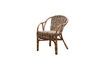 Miniature Chaise en rotin beige Moorea 5