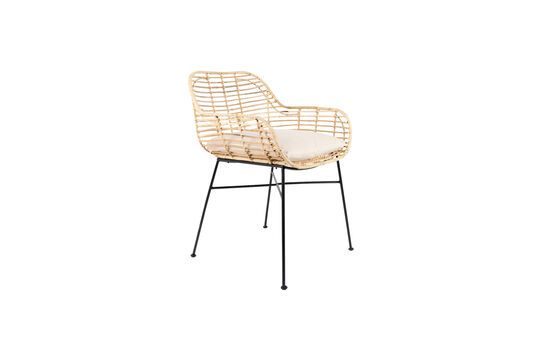 Chaise en rotin beige Tiger Détouré