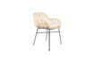 Miniature Chaise en rotin beige Tiger 1