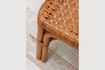 Miniature Chaise en rotin marron Newlake 6