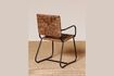 Miniature Chaise en rotin marron Pisang 4