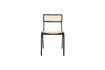 Miniature Chaise en rotin noir Jort 11