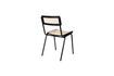 Miniature Chaise en rotin noir Jort 13