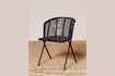 Miniature Chaise en rotin noir Panama 1