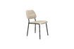 Miniature Chaise en tissu beige Darby 1