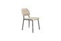 Miniature Chaise en tissu beige Darby Détouré