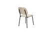 Miniature Chaise en tissu beige Darby 8