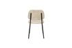 Miniature Chaise en tissu beige Darby 9