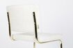 Miniature Chaise en tissu blanc Teddy 11