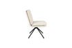 Miniature Chaise en tissu blanc Tyler 7