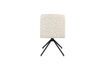 Miniature Chaise en tissu blanc Tyler 9