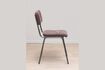 Miniature Chaise en tissu bordeau Fairmont 4