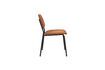 Miniature Chaise en tissu brun Darby 4