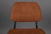 Miniature Chaise en tissu brun Darby 9