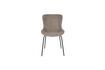 Miniature Chaise en tissu gris Junzo Rib 3