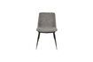 Miniature Chaise en tissu gris Lionel 5