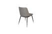 Miniature Chaise en tissu gris Lionel 7