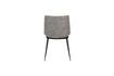 Miniature Chaise en tissu gris Lionel 8