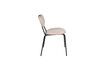 Miniature Chaise en tissu rose Aspen 5