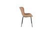 Miniature Chaise en tissu rose Junzo Rib 5