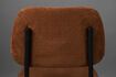 Miniature Chaise en tissu terracotta Darby 10