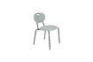 Miniature Chaise en tissu vert Aspen 1