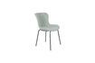 Miniature Chaise en tissu vert Junzo Rib 3