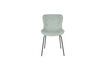 Miniature Chaise en tissu vert Junzo Rib 4