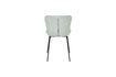 Miniature Chaise en tissu vert Junzo Rib 7