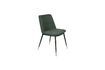 Miniature Chaise en tissu vert Lionel 1