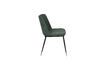 Miniature Chaise en tissu vert Lionel 5