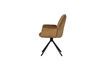 Miniature Chaise en velours caramel Amber 5