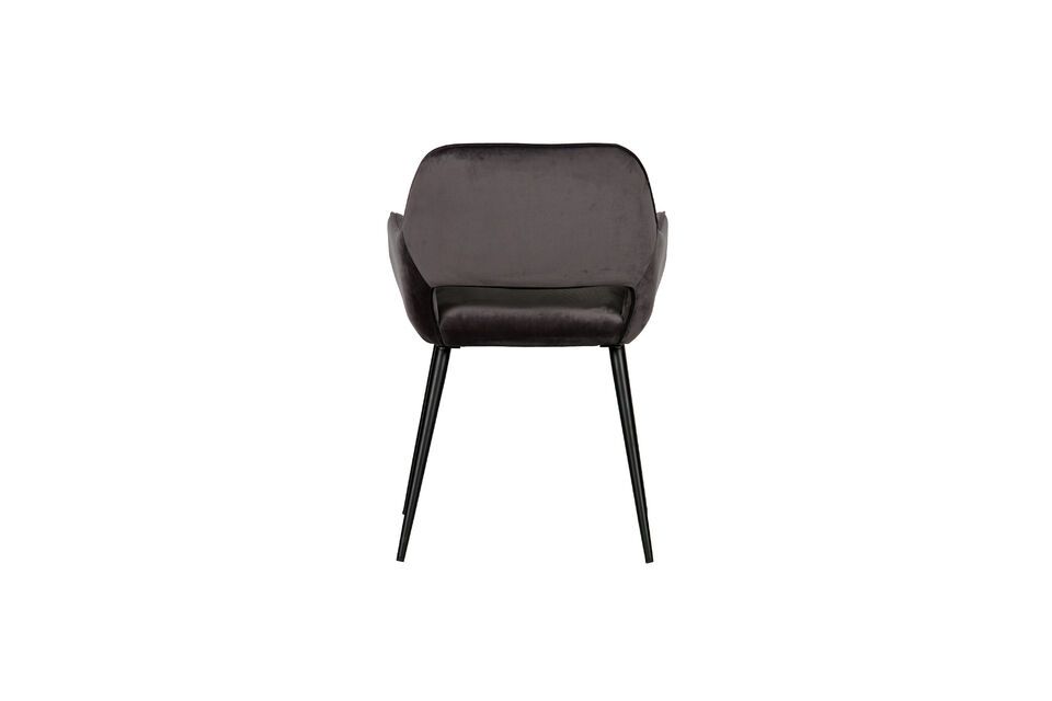 Cette chaise de salle à manger contemporaine Jelle s\'adapte à tous les styles de vie