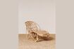 Miniature Chaise longue en rotin clair Pensao 1