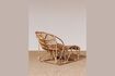 Miniature Chaise longue en rotin clair Pensao 3