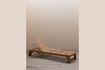 Miniature Chaise longue en teck beige Tirama 3