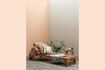 Miniature Chaise longue en teck beige Tirama 5