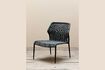 Miniature Chaise lounge en métal gris Triana 1