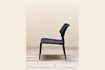 Miniature Chaise lounge en métal noir Triana 4