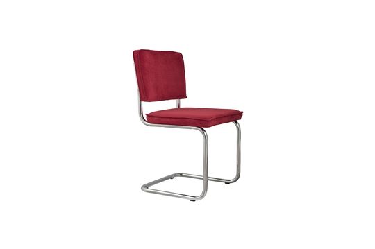 Chaise Ridge Rib Rouge