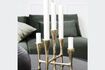 Miniature Chandelier en aluminium or Tristy 2