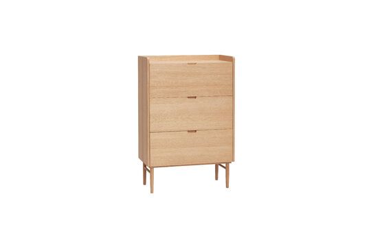 Commode en placage de chêne clair Hide Détouré