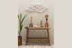 Miniature Console en bois foncé Hazor 2